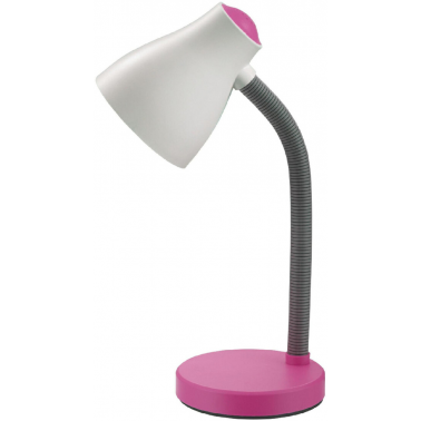 1900011-RO FLEXO SOBREMESA E27 ROSA