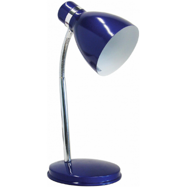 1950090-AZ FLEXO METALICO SOBREMESA AZUL E14 25W