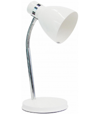 1950090-BL FLEXO METALICO SOBREMESA BLANCO E14 25