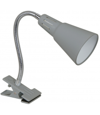 21042 FLEXO PINZA PLATA 1xE14 FLEXI LEDESMA