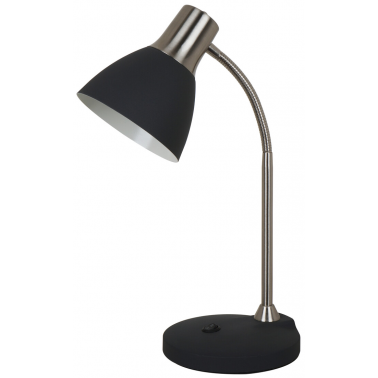 21352 FLEXO SOBREMESA NEGRO1xE27 EGER