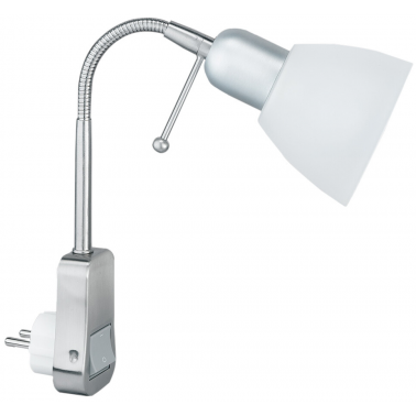 8911211-07 FLEXO CON CLAVIJA LIGARA E14 TRIO