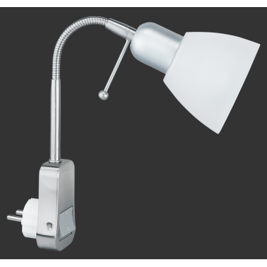 8911211-07 FLEXO CON CLAVIJA LIGARA E14 TRIO