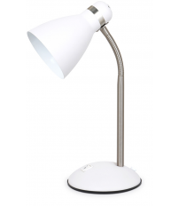 204200017 FLEXO SOBREMESA BLANCO 1xE27 NUBA GSC