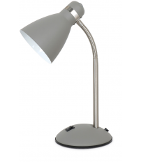 204200019 FLEXO SOBREMESA GRIS 1xE27 NUBA GSC