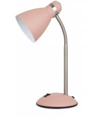 204200021 FLEXO SOBREMESA ROSA 1xE27 NUBA GSC