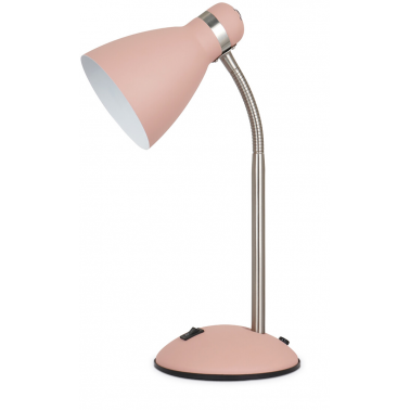 204200021 FLEXO SOBREMESA ROSA 1xE27 NUBA GSC