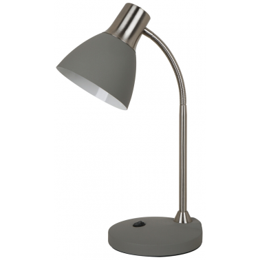 204200026 FLEXO SOBREMESA GRIS 1xE27 NENET GSC