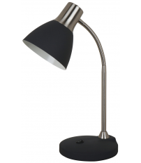 204200025 FLEXO SOBREMESA NEGRO 1xE27 NENET GSC