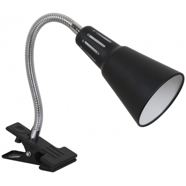 204200001 FLEXO PINZA NEGRO 1xE14 NUKA GSC
