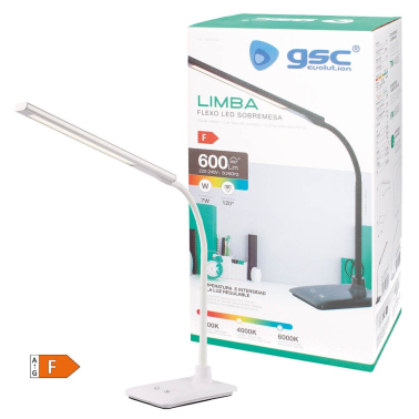 204205008 FLEXO LED BLANCO SOBREMESA 7W LIMBA GSC