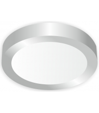 10875 DOWNLIGHT LED REDONDO SUP. 18W NIQUEL 6000K