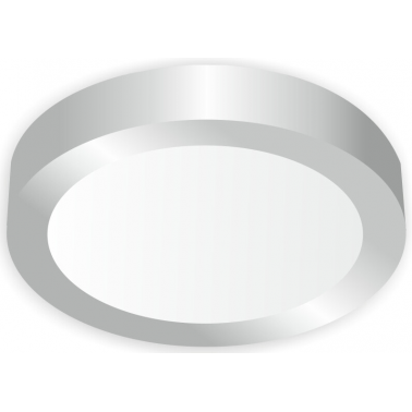 10877 DOWNLIGHT LED REDONDO SUP. 24W NIQUEL 6000K