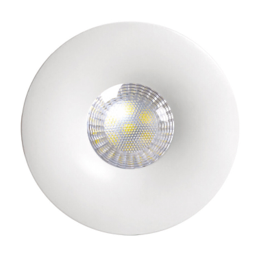 10358 ARO REDONDO EMPOTRABLE BLANCO DUNA GU10