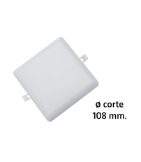 67031 DOWNLIGHT LED CUAD EMP S/MARCO 18W 6000K ALG