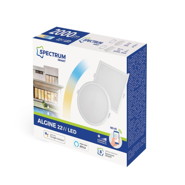 SLI038017CCT DOWNLIGHT LED REDONDO EMP 22W SMART REG SPECTRUM