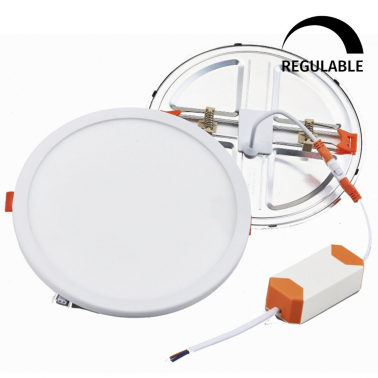 2801552 DOWNLIGHT LED REDONDO REG AJUSTABLE 15W 6500K BLANCO F-BRIGHT