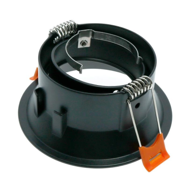 2803058N ARO BASCULANTE REDONDO IP20 GU10 NEGRO F-LINE