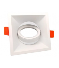 2803059 ARO BASCULANTE CUADRADO IP20 GU10 BLANCO F-LINE