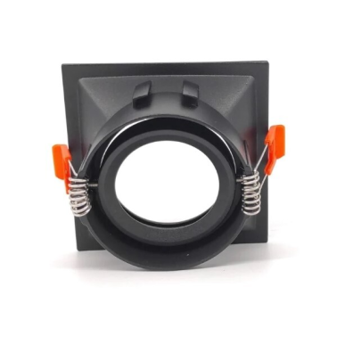 2803059N ARO BASCULANTE CUADRADO IP20 GU10 NEGRO F-LINE