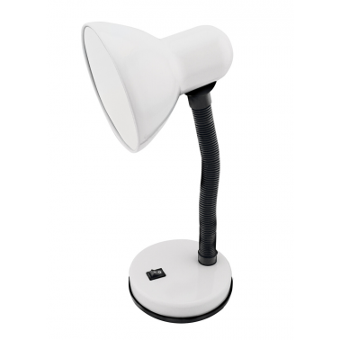 1900413 FLEXO SOBREMESA E27 BLANCO FLEXIBLE GSC