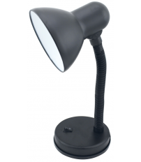 1900414 FLEXO SOBREMESA E27 NEGRO CUERPO FLEXIBL