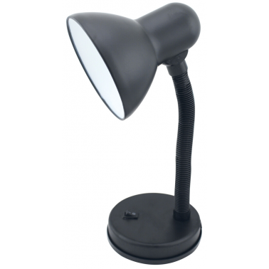 1900414 FLEXO SOBREMESA E27 NEGRO CUERPO FLEXIBL