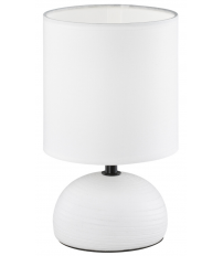 50351001  LAMPARA SOBREMESA LUCI E14 BLANCO TRIO