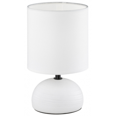 50351001  LAMPARA SOBREMESA LUCI E14 BLANCO TRIO