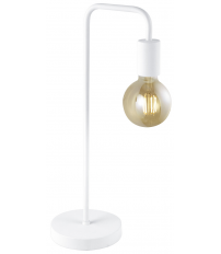 508000131 LAMPARA SOBREMESA DIALLO BLANCA E27