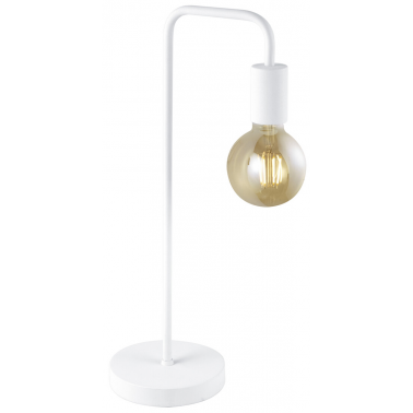 508000131 LAMPARA SOBREMESA DIALLO BLANCA E27