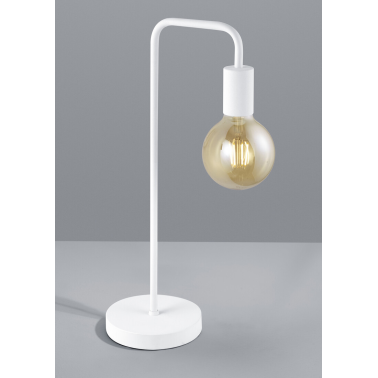 508000131 LAMPARA SOBREMESA DIALLO BLANCA E27