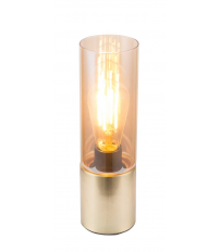 21000M LAMPARA SOBREMESA METAL LATONADO MATE  1XE27 25W  ANNIKA GLOBO