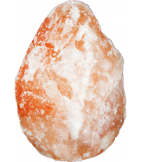 28330 LAMPARA SOBREMESA CRISTAL DE SAL  1XE14 15W  STONE GLOBO