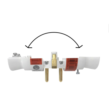 050187 CLAVIJA AEREA TTL 16A 250V BLANCA LEGRAND