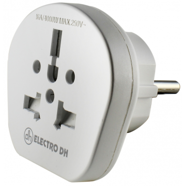 36.062/1/UNIV ADAPTADOR UNIVERSAL DE VIAJE BLANCO
