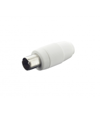 10.535/BL CONECTOR RECTO TV MACHO 9,5mm DH