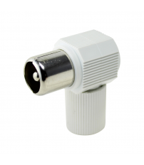 10.537/BL CONECTOR ACODADO TV MACHO 13mm DH