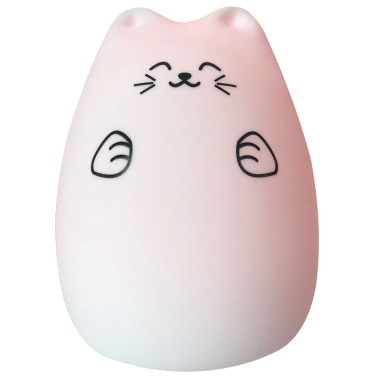 2400614 LUZ NOCHE SILICONA LED GATO