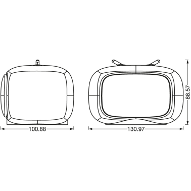 602137 LUZ DE NOCHE INFANTIL RGBW 0,5W NIGHTLUX TV TOUCH LEDVANCE