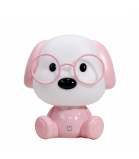 075/LR LUZ NOCHE INFANTIL LED PERRITO ROSA 4000K 55Lm IP20 ONLI