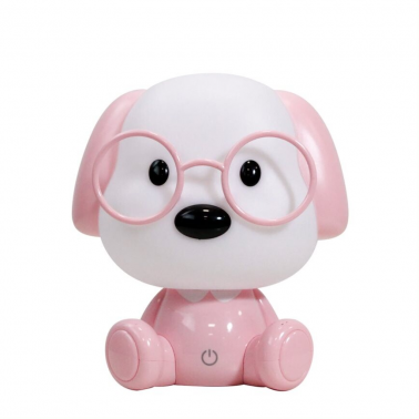 075/LR LUZ NOCHE INFANTIL LED PERRITO ROSA 4000K 55Lm IP20 ONLI