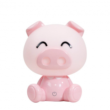 074/LR LUZ NOCHE INFANTIL LED CERDITO ROSA 4000K 55Lm IP20 ONLI