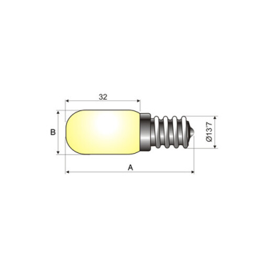 12.650/7 LAMPARA FRIGORIFICO 7W E14 DH