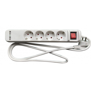 1002644 BASE MULTIPLE 4T + 2 USB C/CABLE Y C/INTER F-BRIGHT