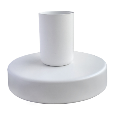 1200104 BASE SOBREMESA BLANCA E27 C/CABE KLINE