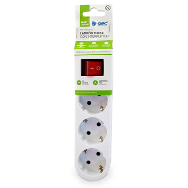 103000004 MULTICONECTOR TRIPLE C/INTERRUPTOR GSC