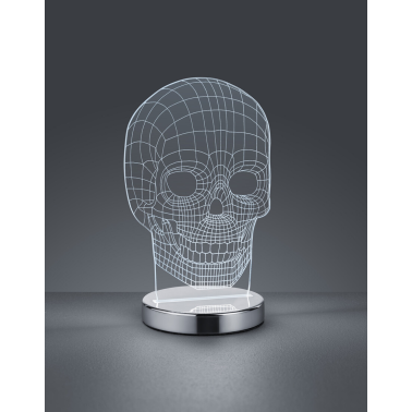 R52461106 LAMPARA SOBREMESA CALAVERA 7W REG TRIO