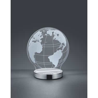 R52481106 LAMPARA SOBREMESA MAPAMUNDI 7W REG TRIO