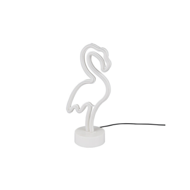 R55240101 LAMPARA SOBREMESA EFECTO NEON FLAMENCO TRIO